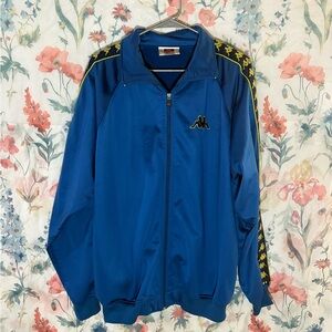 Vintage Kappa Blue Track Jacket for Men
